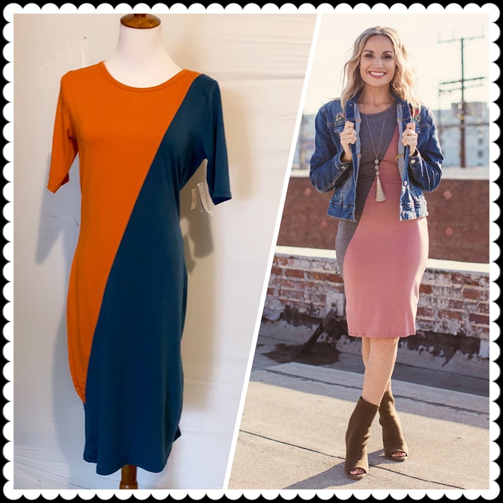 NWT LuLaRoe Diagonal Julia Dress